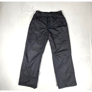 Magellan Outdoors Men's Insulated Snow Pants Black Size Large Ski Sledding Hikin